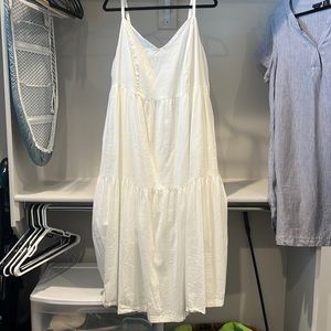 White summer dress